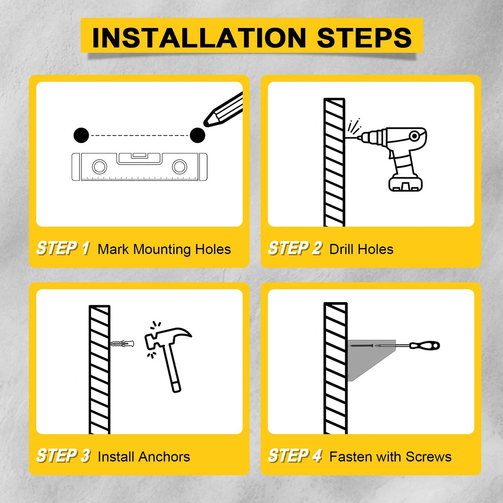Pressure Washer Gun & Foam Cannon Holder with 1/4 Inch Quick Connector